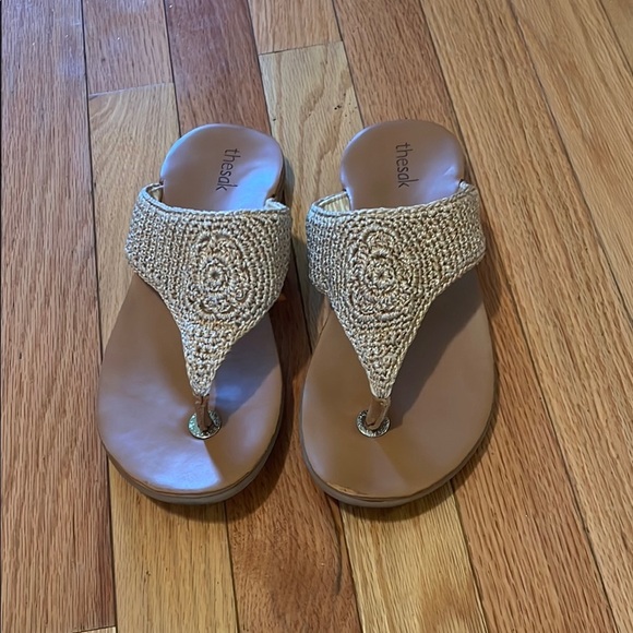 The Sak Women's Beige Woven Sandals - Picture 1 of 5